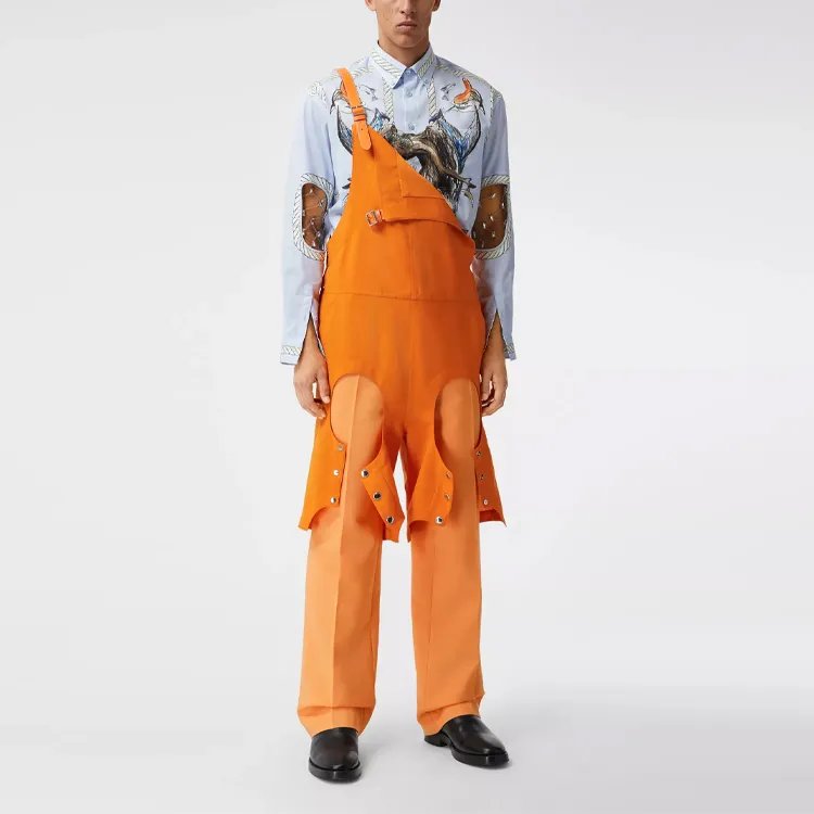 Burberry SS21 Casual Pants Men's Orange-2