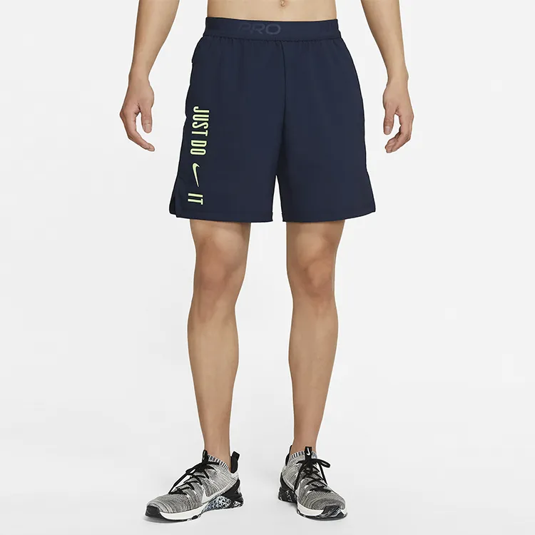 Nike Dri Fit Sports Shorts Men Obsidian Color-4