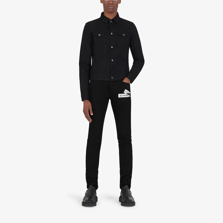 Givenchy Jeans Men Black-3