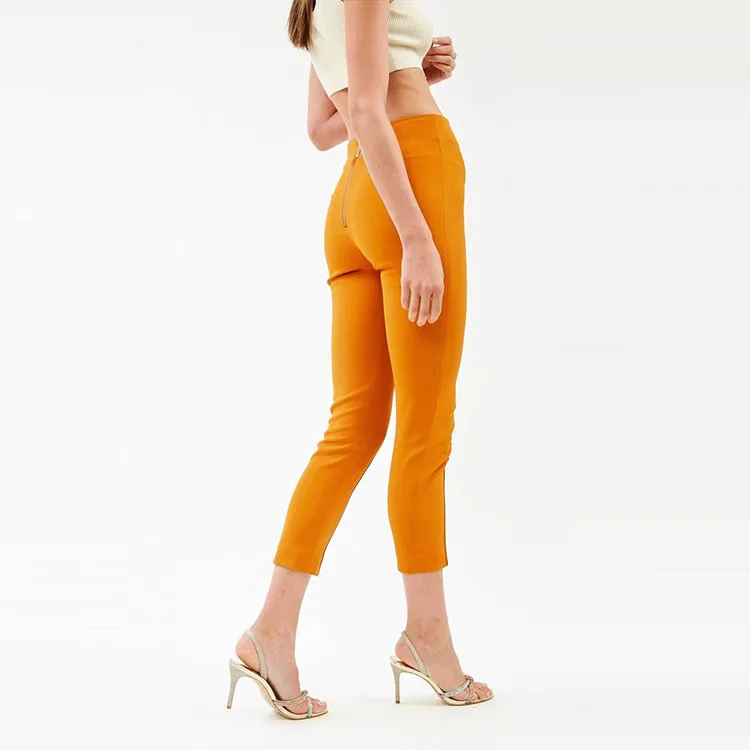 DION LEE Casual Pants Women's Pumpkin Orange-3