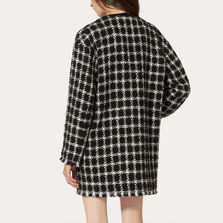 Valentino Coats Women's Black-3