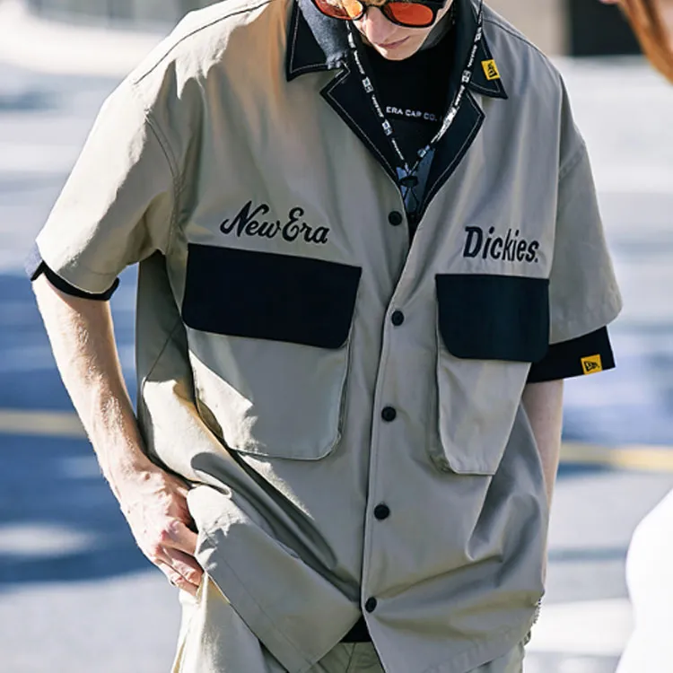 New Era x Dickies Shirt Unisex Umber-3