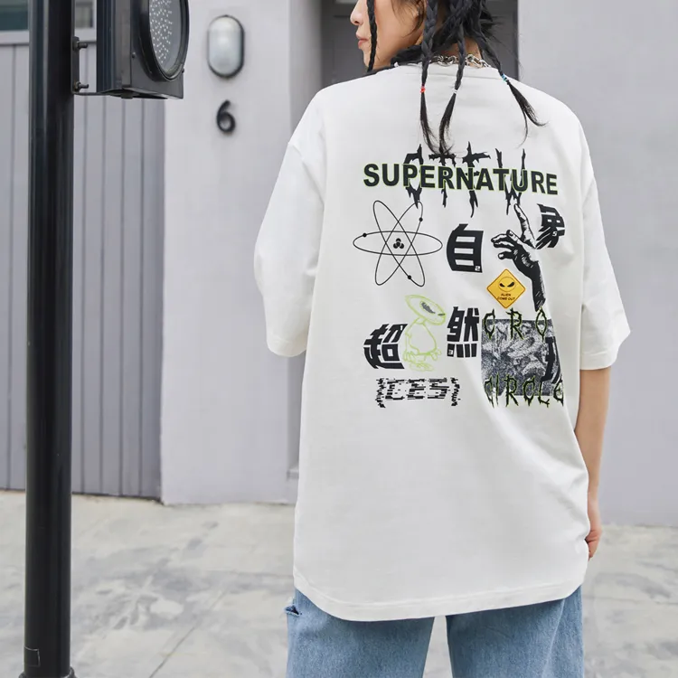 LiNing CF T Shirt Unisex Mist White-2