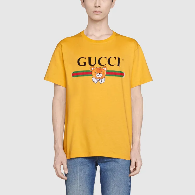 GUCCI x Kai T-Shirt Men's Yellow-3