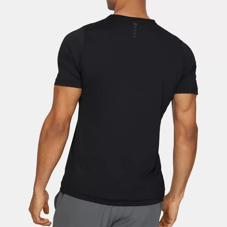 Under Armour Raglan Sleeve T Shirt Men's Black-4