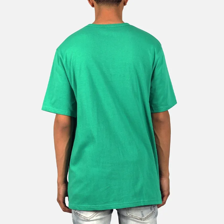 Champion Straight T Shirt US Version Unisex Fruit Green-3