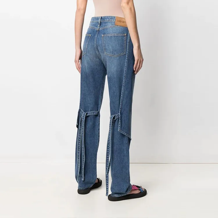 KENZO Jeans Women's Blue-4