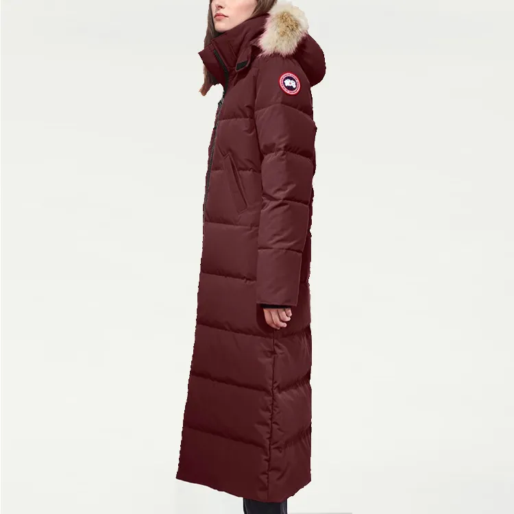 Canada Goose Mystique Series Down Jacket Women's Berry Red-2