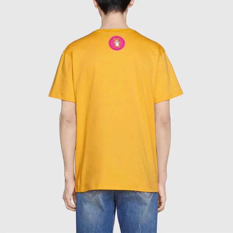 GUCCI x Kai T-Shirt Men's Yellow-5