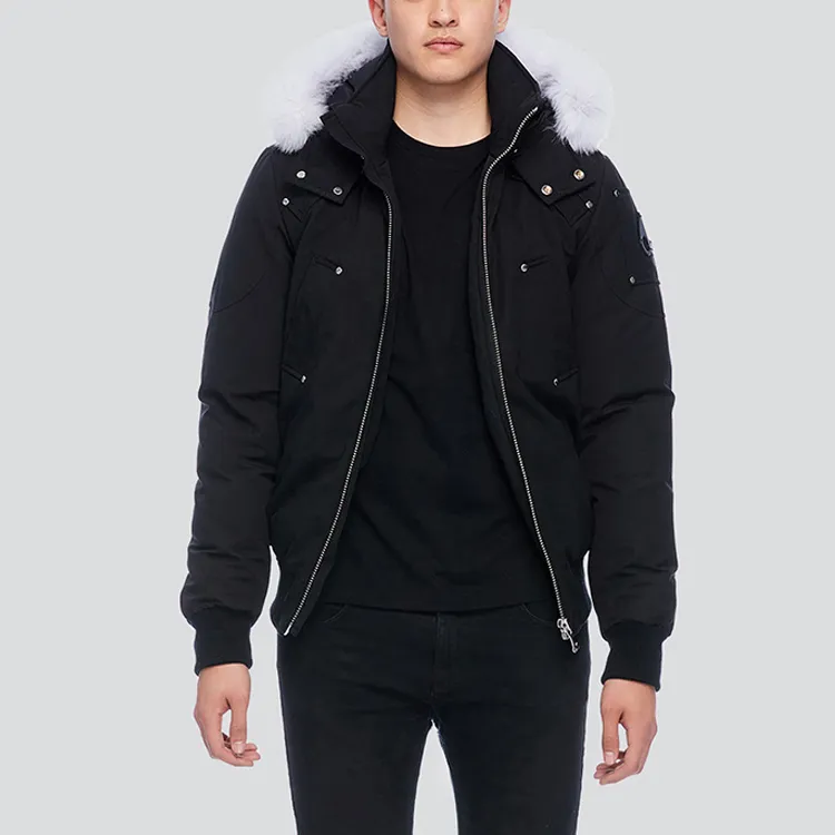 Moose Knuckles Original Ballistic Bomber Down Jacket-3