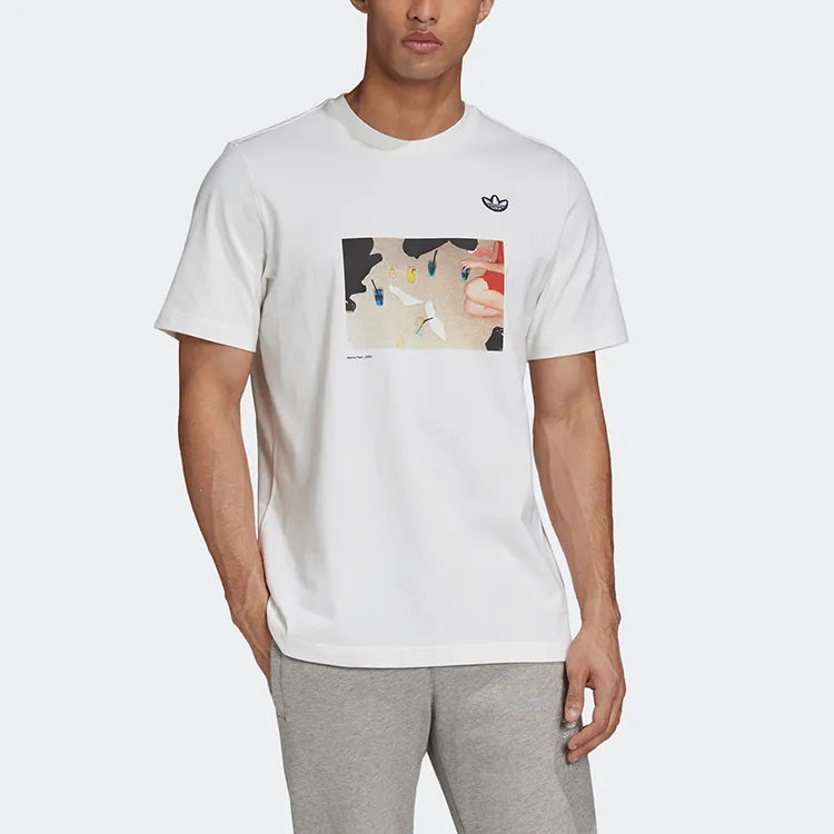Adidas Originals T Shirt Men's White-2
