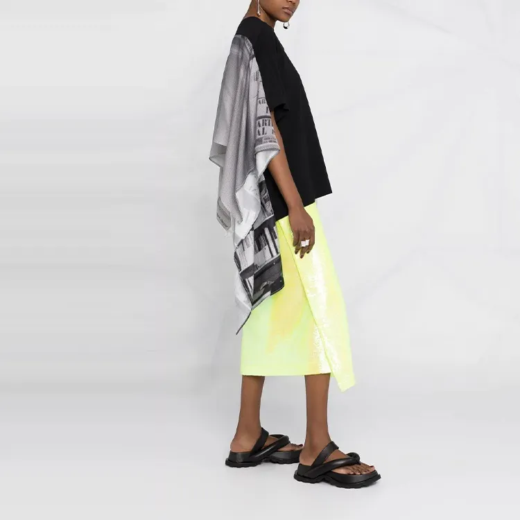 MM6 Maison Margiela T Shirts Women's Black-3