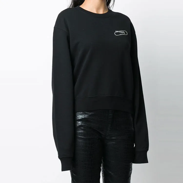 OFF WHITE FW20 Sweatshirts Women's Black-2