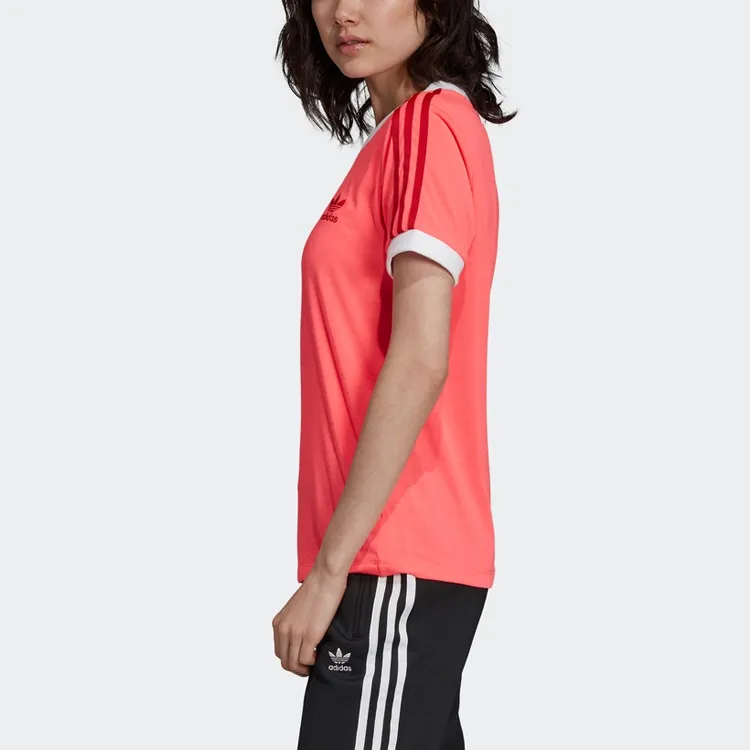 Adidas Originals T Shirts Women's Red-4