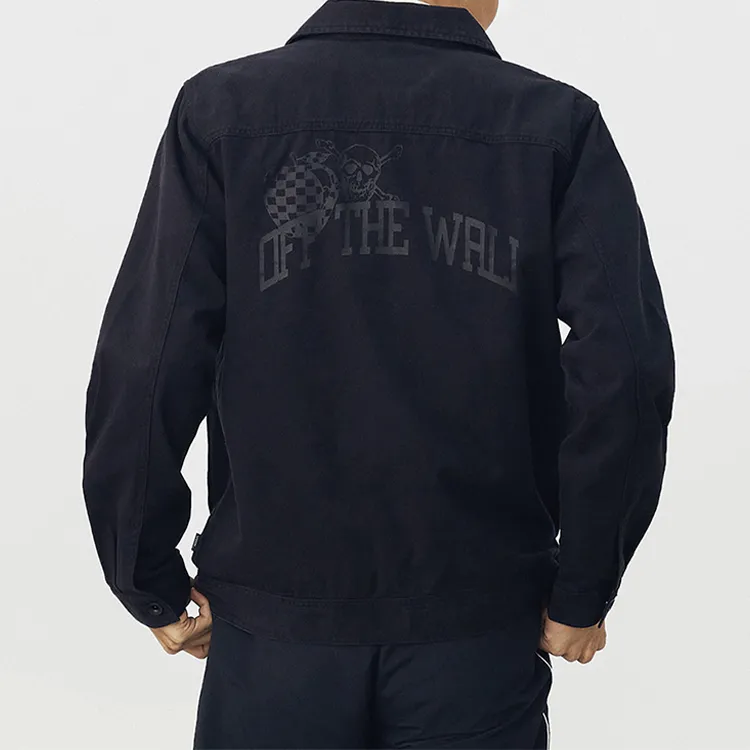 Vans Varsity Drill Chore Jacket Men's Black-6