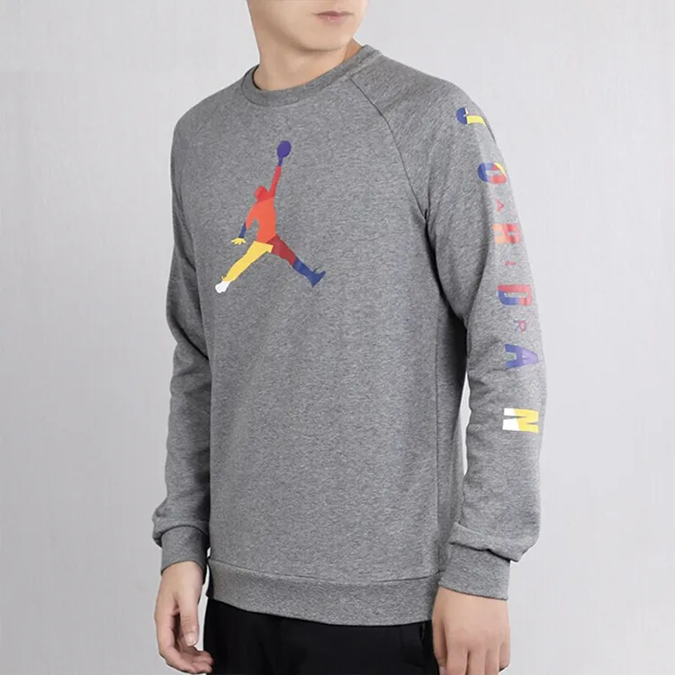 Jordan Sweatshirts Men Carbon Gray-2