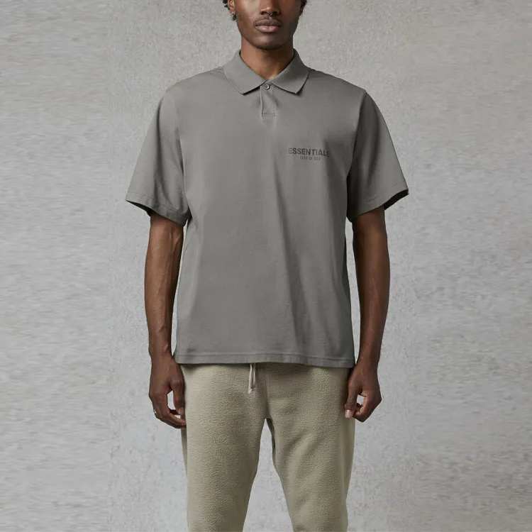 Fear Of God Essentials Short Sleeve Boxy Polo-1