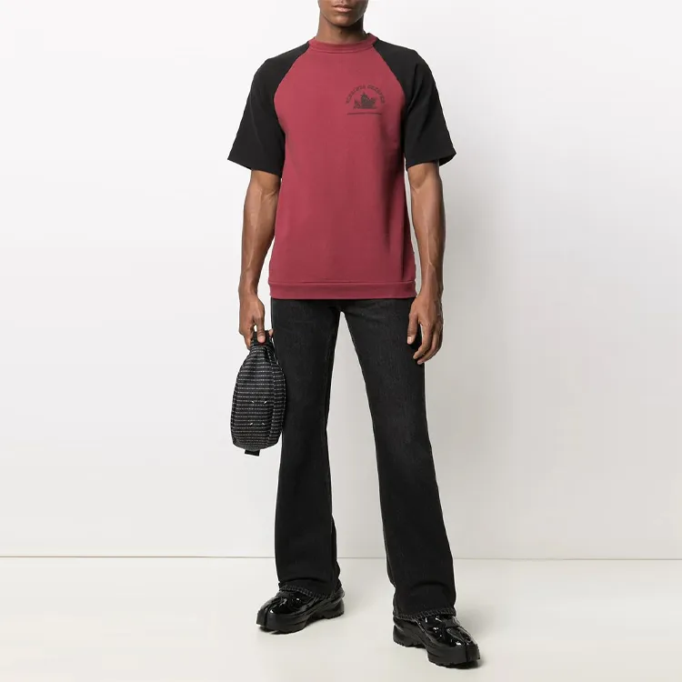 RAF SIMONS Archive Redux AW02 Virginia Creeper Cotton Jersey Sweatshirt-1