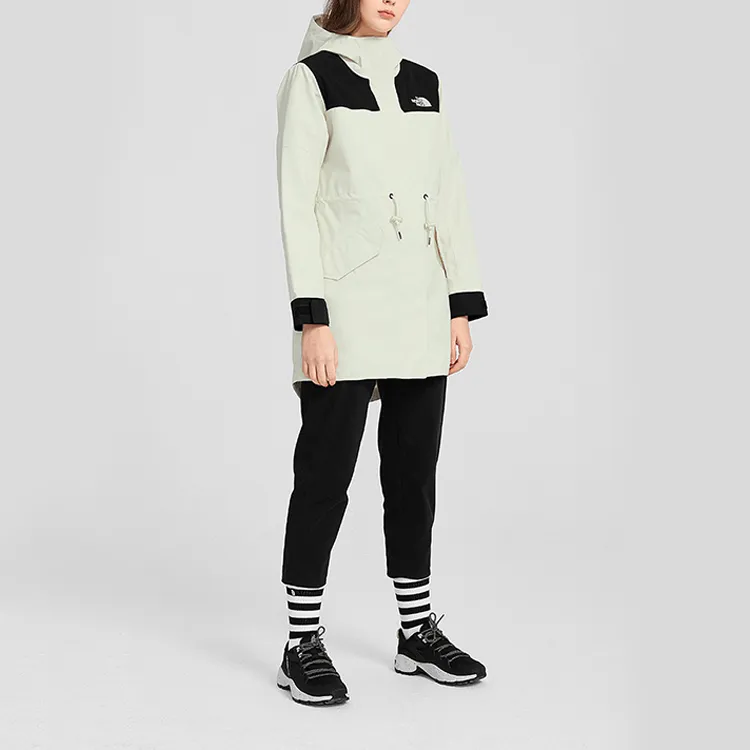 THE NORTH FACE Breathable Thermal Windbreaker Jacket Women's Ecru-1
