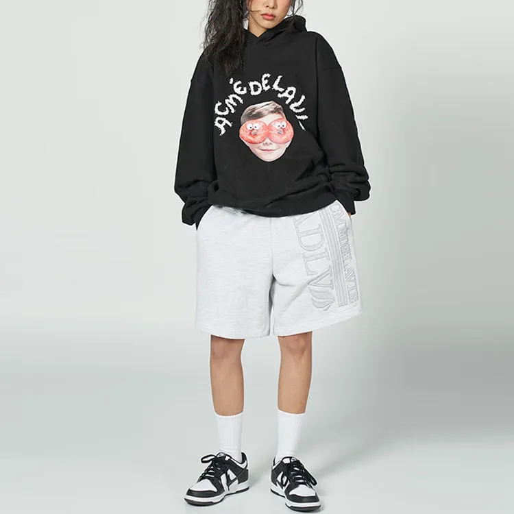 Acme De La Vie/ADLV Fitted Shorts Unisex Gray-3