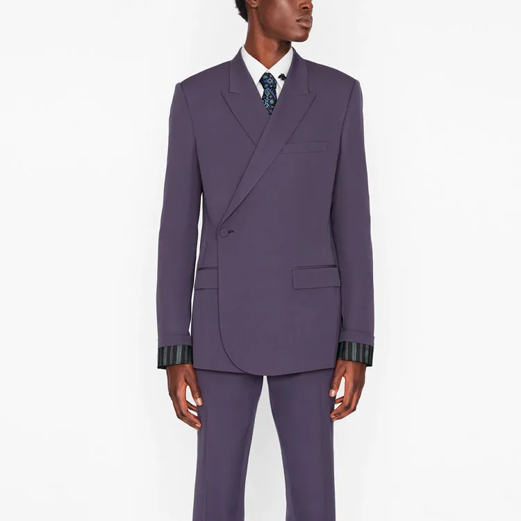DIOR SS21 Casual Pants Men's Purple-2