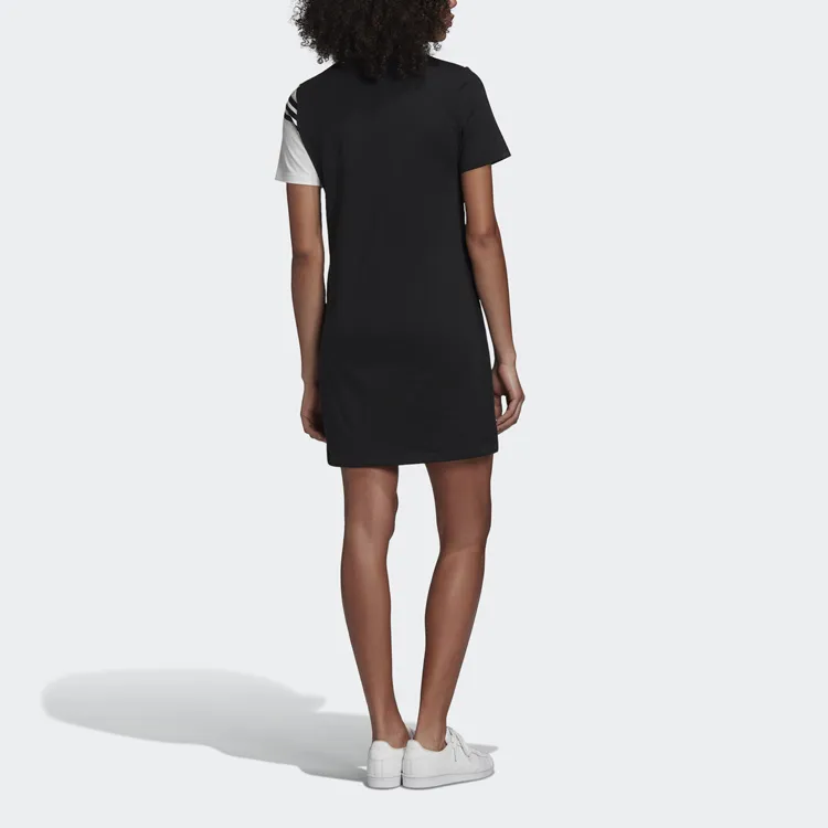 Adidas Originals Short Sleeved Dresses Women's Black-3