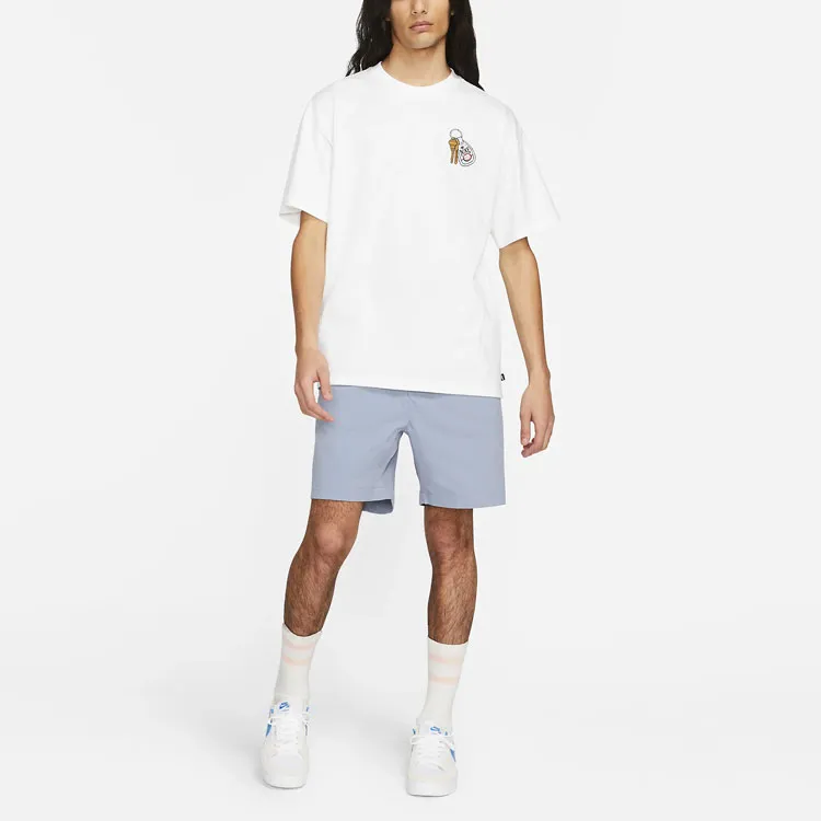 Nike T Shirts Men White-2