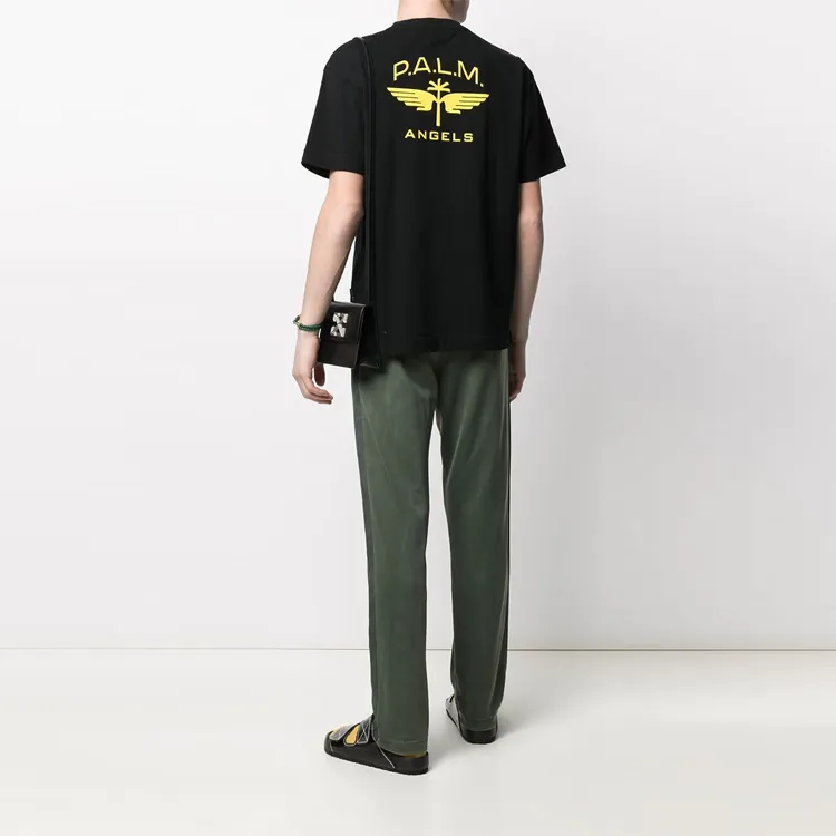 PALM ANGELS T Shirts Men Black-3