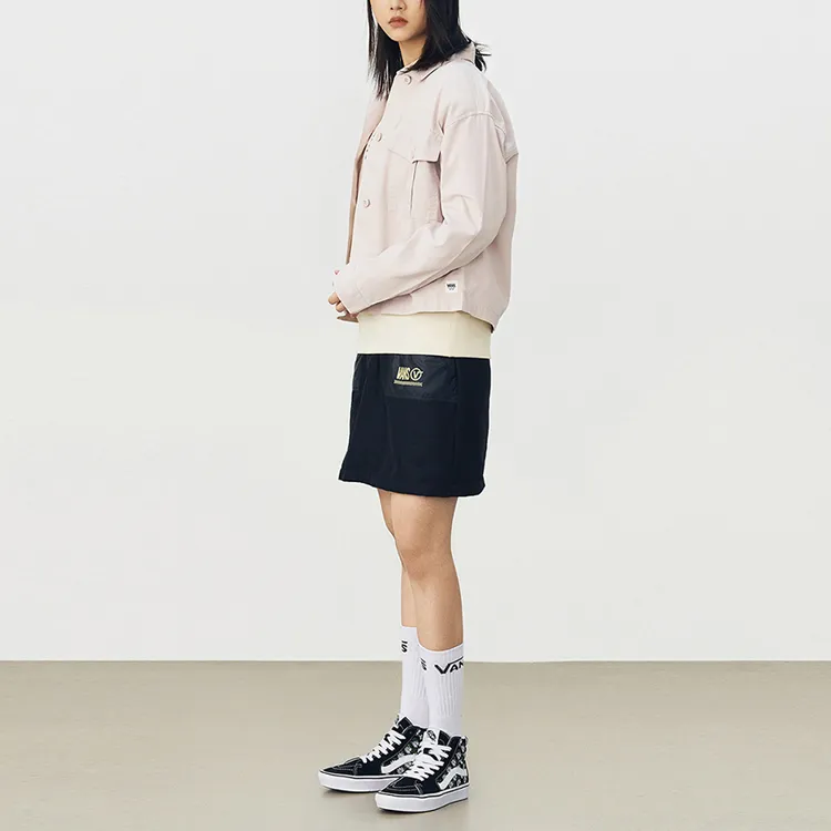 Vans Casual Short Skirts Women's Black-3