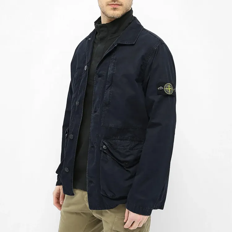 STONE ISLAND Jacket Men's Marine Blue-3