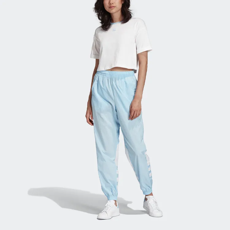 Adidas Originals Knitted Sweatpants Women's Light Blue-2