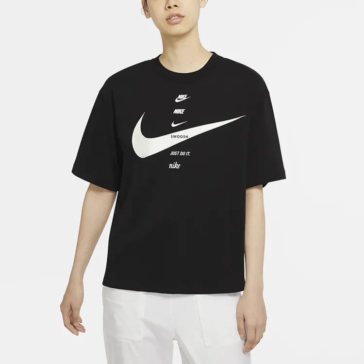 Nike T Shirts Women's Black-3