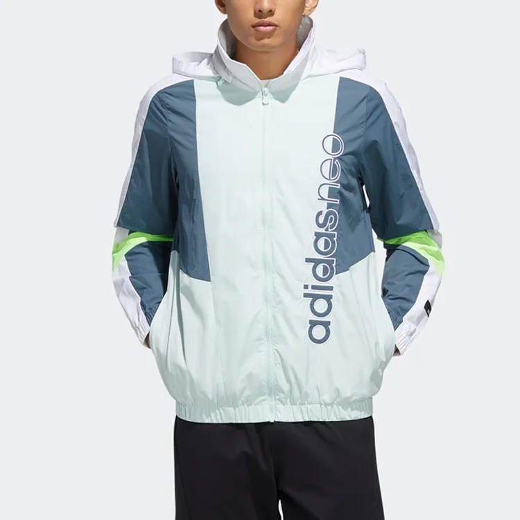 Adidas Neo Jackets Men Symbol Green-2