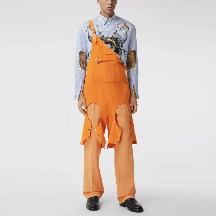 Burberry Jumpsuits Unisex Deep Orange-2