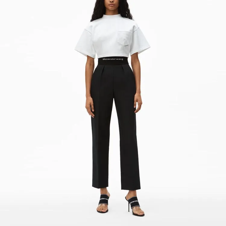Alexander Wang Casual Pants Fall Women's Black-1