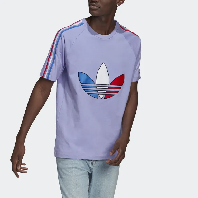 Adidas Originals T Shirt Men's Light Purple-1