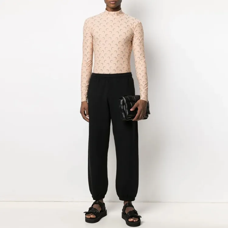 OFF WHITE SS21 Knitted Sweatpants Men Black-1