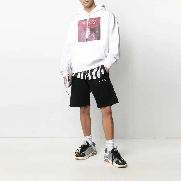 OFF-WHITE Sprayed Caravaggio Over Hoodie -1