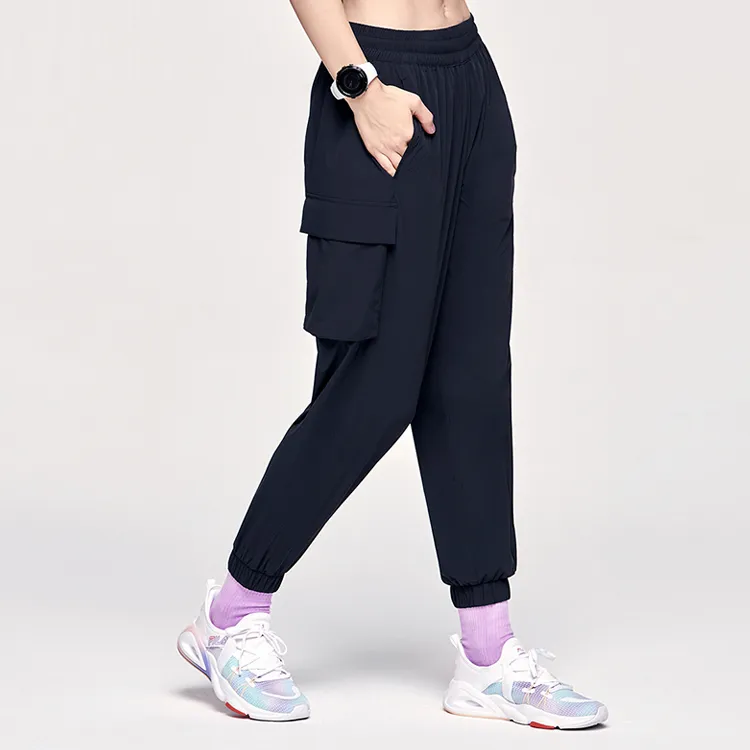 FILA Casual Pants Women's Pitch Black-4