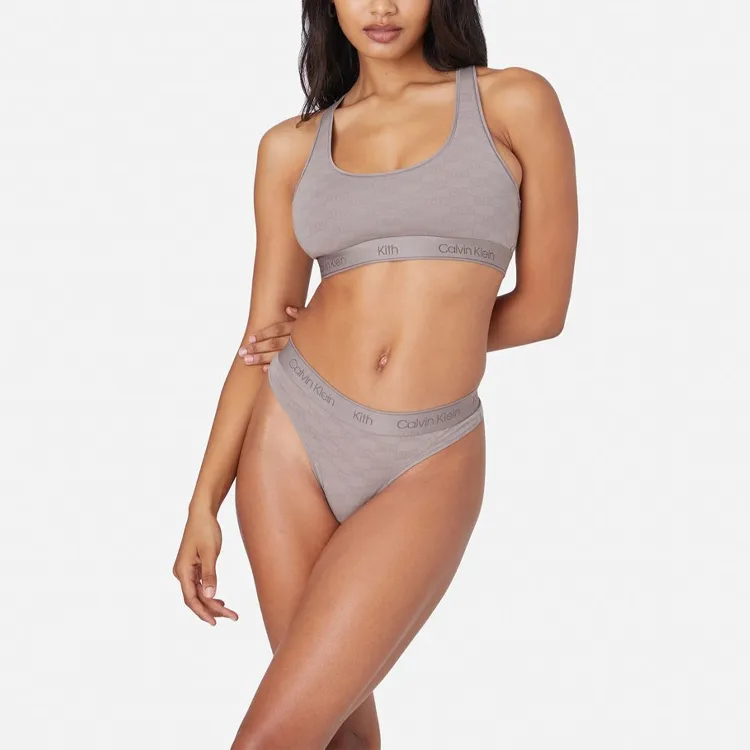 KITH Women's For Calvin Klein Bralette 'Cinder'-2