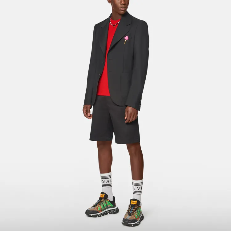 FANSIZHE VERSACE T-Shirt Men's Red-1
