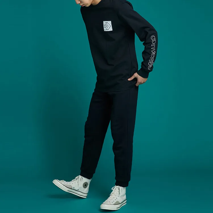 Converse T Shirts Men Ink Black-2
