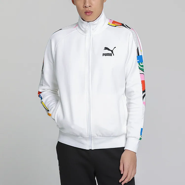 PUMA T7 Intl T7 Sweatshirts Men White-2