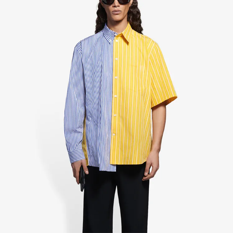 Balenciaga Shirts Men Multicolor-3