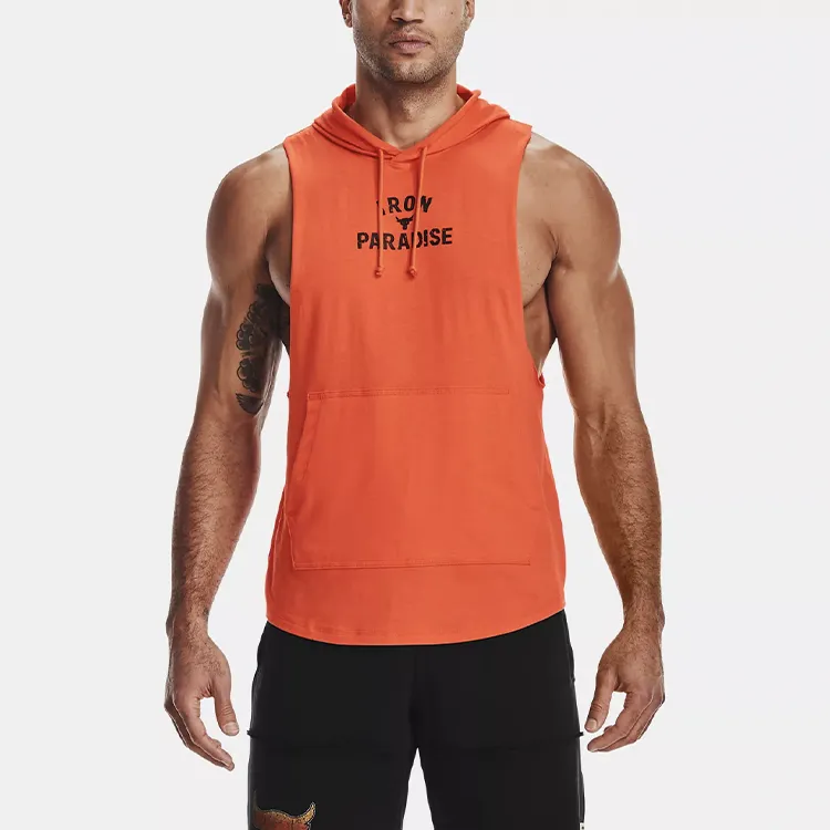 Under Armour Tank Tops Men's Orange-3