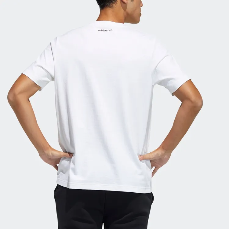 Adidas Neo T-Shirts Men White-2