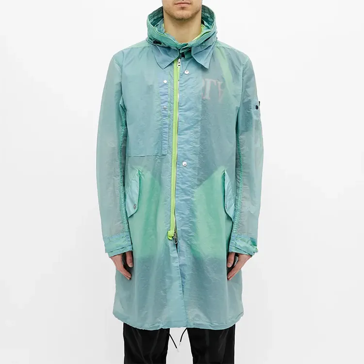 STONE ISLAND SS21 Parka Coats Men's Green-1