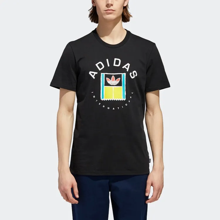 Adidas Originals ONCOURT T Shirts Men Black-2