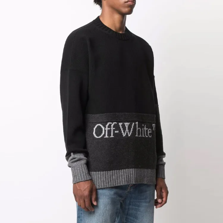 OFF WHITE FW21 Sweaters Men Black-3