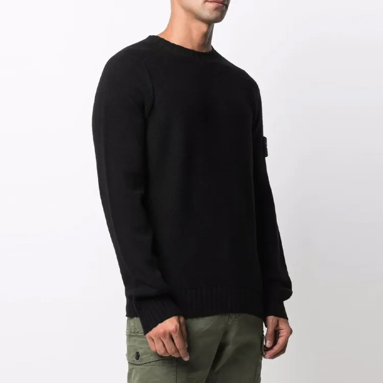 STONE ISLAND FW21 Sweater Men's Black-3